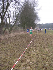 Timm Eberwein bei den hessischen Crosslaufmeisterschaften