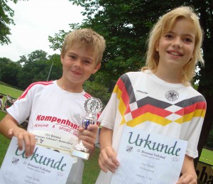 Erfolgreich in Breuna: Linus und Lea